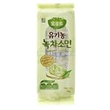 Chung Jung Won Organic Food Green Tea Noodle 400g (2pk)