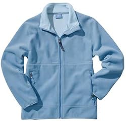 Women's Evolution Microfleece Jacket, Dusk Blue/Light Blue