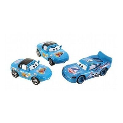  Cars - Vehicles - Dinoco Mia, Tia and Dinoco McQueen 3pk Diecast Gift Set