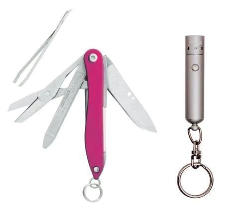 Leatherman Multi-tool Style Pink & LED Lenser