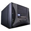 Apevia X-QPACK2 X-QPACK2-NW-BK/500 - Desktop - micro ATX - power supply 500 Watt - black - USB/FireWire/Audio