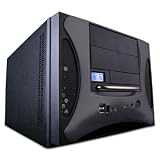 Apevia X-QPACK2 X-QPACK2-NW-BK/500 - Desktop - micro ATX - power supply 500 Watt - black - USB/FireWire/Audio