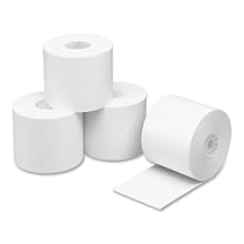 PM Company Perfection Recycled Calculator Rolls, 2.25 Inch x 150 Feet, White, 100 per Carton (02677)