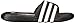 adidas Unisex Adissage Cloudfoam Slides Sandal, Black/White/Black, 6 US Men