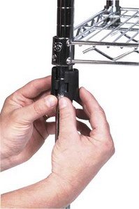 Techni-Tool Shelving System Plastic Split Sleeves 4/Bag