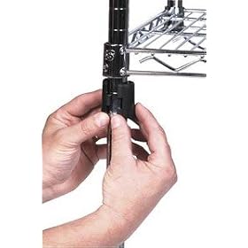 Techni-Tool Shelving System Plastic Split Sleeves 4/Bag
