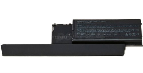 Haute capacité 7200 mAh batterie d’ordinateur portable pour Notebook Dell Latitude D620 D630 D631 Precision M230 compatible avec 310-9080 312-0386 451-10299 NT379 RC126 TD117 312-0383 312-0653 JD634 PC764 RD301 TD175 312-0384 451-10298 JD648 PD685 TC030 UD088. De e-port24®