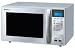 Sharp R879 Microwave, 900w Double Quartz Grill(Upper 1200W, Lower 650W), 0.9 cu ft - Silver