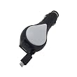 NFE KFZ Ladekabel 12V - 24V mit Aufrollmechanismus und integrierter USB Ladebuchse f�r Huawei Ideos X3