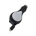 Produkt-Bild: NFE&sup2; KFZ Ladekabel 12V - 24V mit Aufrollmechanismus und integrierter USB Ladebuchse f&uuml;r Simvalley MOBILE SPX-5