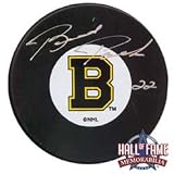 Brad Park Autographed/Hand Signed Boston Bruins Logo Hockey Puck