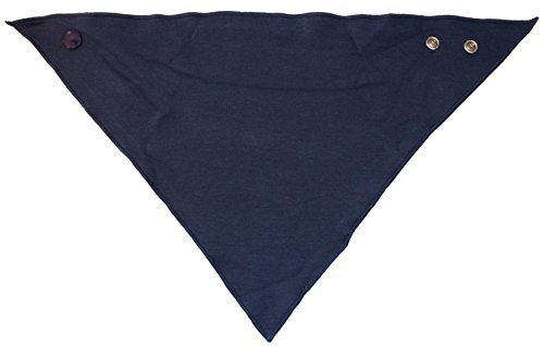 Dribble Ons Baby Bandanna Bibs Keep Babies Dry (Navy blue)