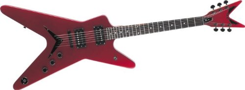 Dean ML Bolt On Guitar, Metallic Red with Matching Headstock