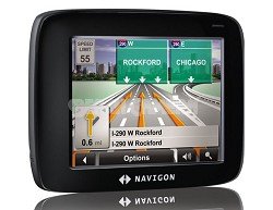 31Qa9WEyHhL Navigon 2100 GPS   3.5 Touch Screen, Text To Speech, SD Card Slot, Reality View (Refurbished)