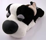 Hanadeka Club Boston Terrier Dog Lying Beanie Plush - 10'' Long