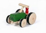 NIC Wooden Toys - Creamobil Green Wood Tractor