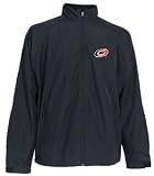 Carolina Hurricanes NHL Girls "Lucky" Full Zip Hooded Jacket (White) (Medium)