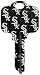 Chicago White Sox Kwikset KW1 House Key