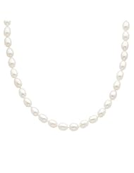White Freshwater Cultured 8-8.5mm Pearl Strand - 18"