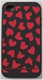 iphone4s iphone4 シリコンケース (レッドハート) MARC BY MARCJACOBS マークバイマークジェイコブス