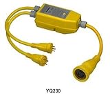 HUBBELL YQ-230 SMART Y - 1 50 250V CORD TO 2 30A 125V - SHOREPOWER - SHOREPWR-Y CBLS by HUBBELL INC.