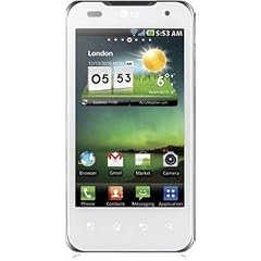 LG P990 OPTIMUS Speed Dual-Core Smartphone (10,16cm (4 Zoll) Touchscreen, Android 2.2, 8 MP Full-HD Video, Nvidia Tegra 2, GPS) wei�