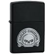 Zippo Lighter Harley Davidson Skull Emblem