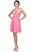 KOH KOH Womens Short Convertible Wrap Bridesmaids Sexy Cocktail Flowy Mini Dress