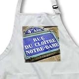 Paris France, Notre Dame Cathedral - Waist Apron With Pockets