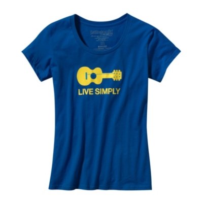 Patagonia Damen Shirt LIVSIMPL GUIT TS, BALI BLUE, XS, 51902_614 Preisvergleich