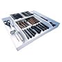 Expand-A-Knife Drawer (White) (18"D x 3"H x 12"- 24"W)