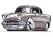 CHEVROLET BEL AIR KOOLART IMAGE CERAMIC MUG 1796