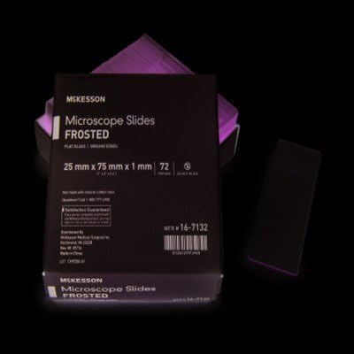 MCK66462420 - Mck Brand Microscope Slide Medi-Lab 1 X 3 Inch X 1 mm Frosted End