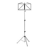 Kinsman Deluxe Music Stand & Bag, Chrome