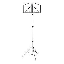 Kinsman Deluxe Music Stand & Bag, Chrome