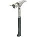 Stiletto TBM14RMC TiBone Mini-14 ounce Replaceable Milled Face Hammer with a Curved  16" Titanium Handle