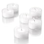 Clear Cup Tealight Candles Set of 400, White Unscented