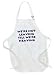 We're not leaving till we're heaving Full Length Apron with Pockets (Various Colors Available)