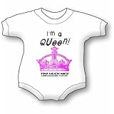 I'm A Queen! Baby Ultrasoft Onesie