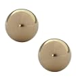 14kt Yellow Gold 8mm Ball Stud Earrings (0.6gm)