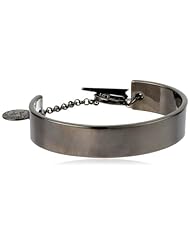 BCBGeneration I Heart You Hematite Identification Bracelet, 8"