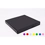 DVD CD Laufwerk USB Extern Slim, Farbe:Schwarz von Firstcom