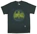 Search : Batman Distressed Logo Symbol Circle T-shirt