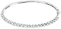 Sterling Silver Blue Topaz Bangle Bracelet
