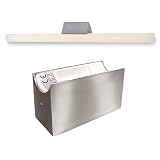 Produkt-Bild: ALUTEC Spiegelleuchte Linestra Linienlampe 1x 35/60W edelstahl geb&uuml;rstet