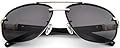 MontBlanc MB403S Men's Classic Lens Aviator 61MM Sunglasses