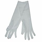 White Wedding Princess DressUp Tea Party Lot 6 Gloves S