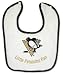 Pittsburgh Penguins 2-Tone Snap Baby Bib