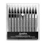 SpotPen SP10K Black and White Spotting Pen Set 10pc.