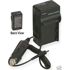 Adorama PT-42 AC/DC Rapid 4.2 volt Battery Charger for Canon NB6L, Samsung SLB-10A